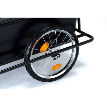 1270x700x780mm/100kg プラバケット付リヤカー エスコ