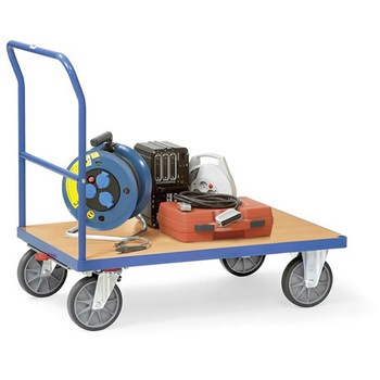 850x500mm/500kg 運搬車(木製荷台) エスコ