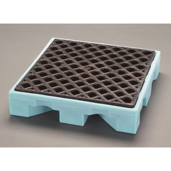 657x657x146mm オイルデッキ(耐薬品用) エスコ