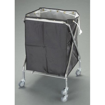 664x646x915mm ダストカート(エコ袋(黒)付) エスコ