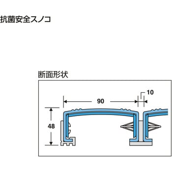 EA997RJ-26A 600x1200mm すのこ(プラスチック製/ピンク) 1枚 エスコ