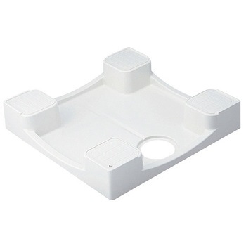 640x640x120mm 洗濯機用防水パン(水栓無) エスコ
