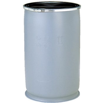 EA508AB-110 110L 樹脂製ドラム型容器(バンドタイプ) 1個 エスコ