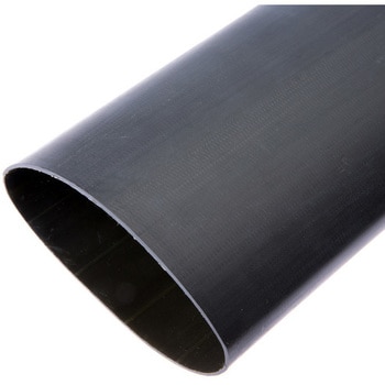 76.2x1219mm 熱収縮チューブ(肉厚/黒) エスコ