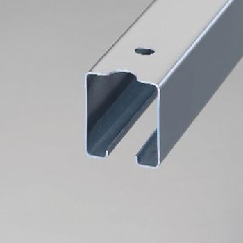 75x56mm/2.73m(4号) トラックレール(スチール) エスコ