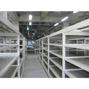 1195x600x1800mm/300kg/4段 スチール棚(連立用 エスコ