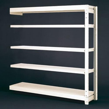 1195x450x1800mm/300kg/6段 スチール棚(連立用 エスコ