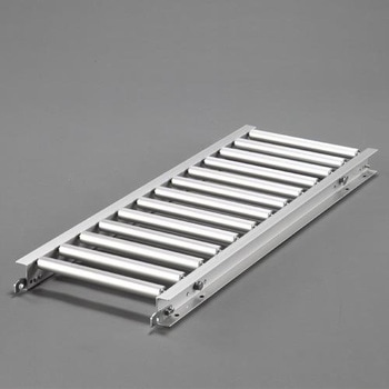 400x2000mm ローラーコンベアー(アルミ製) エスコ