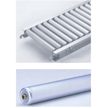 400x1500mm ローラーコンベアー(アルミ製) エスコ