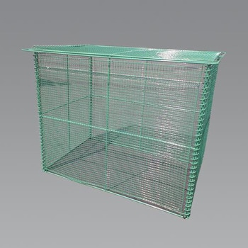 900x600x750mm/ 405L ダストボックス(スチール製) エスコ