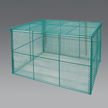 1200x600x650mm/ 468L ダストボックス(スチール製) エスコ