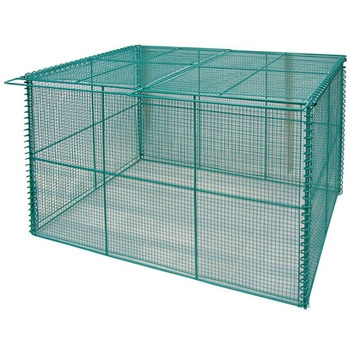 1200x600x650mm/ 468L ダストボックス(スチール製) エスコ
