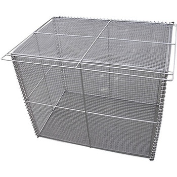 900x600x750mm/ 405L ダストボックス(ステンレス製) - エスコ