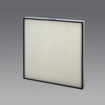 610x610x30mm エアフィルター(帯電不織布/アルミ枠付) エスコ