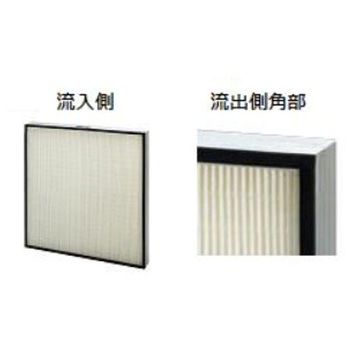 610x610x30mm エアフィルター(帯電不織布/アルミ枠付) エスコ