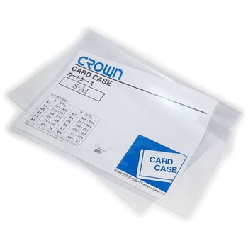 ソフトカードケース(軟質塩ビ製) クラウン(事務用品) ソフトケース