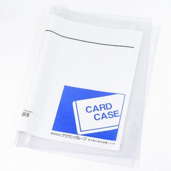 ソフトカードケース(軟質塩ビ製) クラウン(事務用品) ソフトケース
