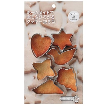 ホームメイドで楽しさひろがるクッキー抜型 貝印