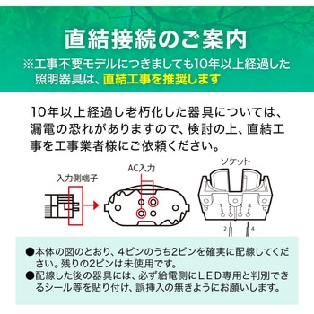 FPLコンパクト蛍光灯形LED 36形 エコリカ