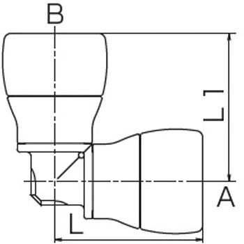 QSジョイントクリアエルボ 前澤給装工業