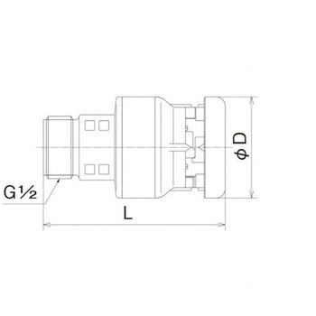 TP7型 樹脂製テストプラグ 平行おねじ オンダ製作所 樹脂管用継手