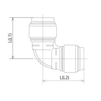 オンダ製作所 レボス なめらかエルボ13-