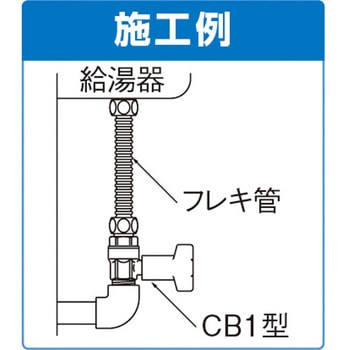 CB1型 逆止弁付ボールバルブ オンダ製作所