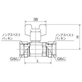 AE12型ボールバルブ オンダ製作所