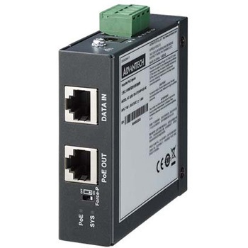産業用イーサネット(PoE スプリッター+インジェクタ) 広範囲温度対応 Advantech(アドバンテック)