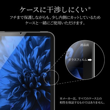 iPad mini 8.3inch (A17 Pro/第6世代)  ガラスフィルム「GLASS PREMIUM FILM」 スタンダードサイズ ブルーライトカット・高透明 LEPLUS