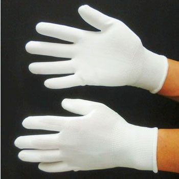ウレタンメガ 白 10P 富士手袋工業(天牛) ポリウレタン 背抜き手袋 【通販モノタロウ】