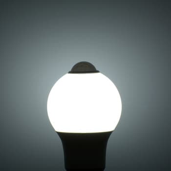 LED電球 人感明暗センサー付 E26 40W相当 オーム電機