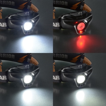 LEDヘッドライト USB充電式 オーム電機