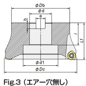 アルファ高送りラジアスミル TD6N形 (ボアタイプ・内径インチサイズ