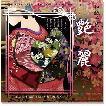千代紙 和紙 15 0 日本の四季 トーヨー 折り紙 通販モノタロウ