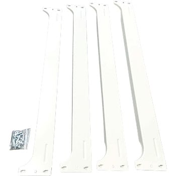 中量ラック 300・500kg用 間口桟4本・セーフティピン付 - モノタロウ