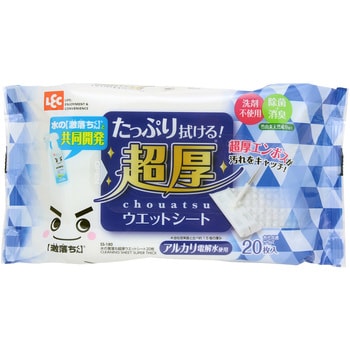 水の激落ち超厚ウェットシート レック(LEC)