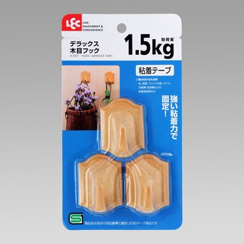 レック デラックス木目フック LEC(レック)