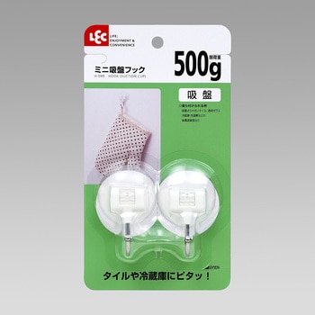 レック ミニ吸盤フック LEC(レック)