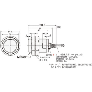 近接センサ E2E/E2EQ NEXT 直流2線式 omron(オムロン)