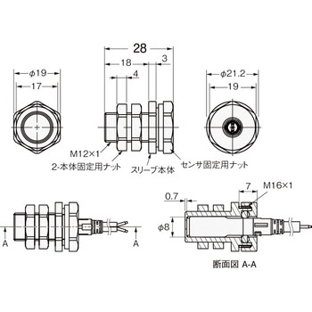 近接センサ E2E / E2EQ NEXTシリーズ e-治具 Y92E omron(オムロン)