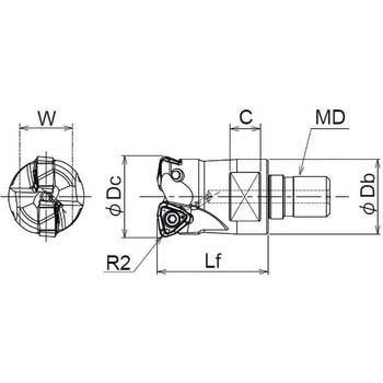 マルチエクストリーム モジュラーヘッドタイプ MEX - DIJET(ダイジェット工業)