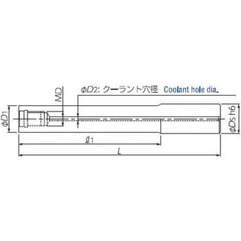 ダイジェット モジュラーヘッド用オール超硬シャンクアーバ 頑固一徹