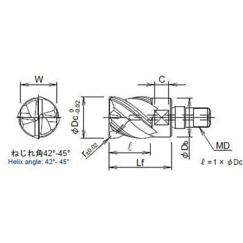 SMSR-4300R10-M16 防振Sヘッド(ソリッドモジュラーヘッド) SMSR 1個