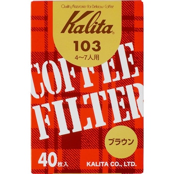 コーヒーフィルター カリタ