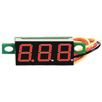 LEDデジタル電圧計 Joman(旧:MCP) 電気測定その他関連用品 【通販