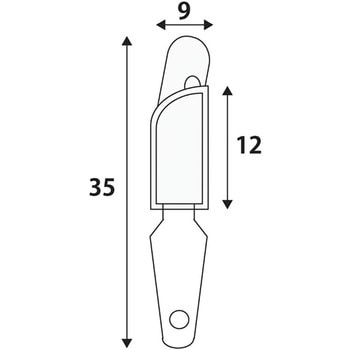 額用付属 N型吊カン 山口安製作所