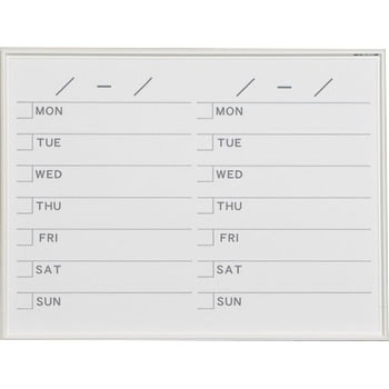 MR2S ホワイトボード MRシリーズ 壁掛 予定表 馬印 74098508