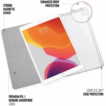 PIPETTO iPad(第9世代/第8世代/7世代)Metallic Origami Case-Rose Gold Pipetto