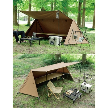 TCハーフシェルター インナーメッシュ付き YAMAZEN(山善)